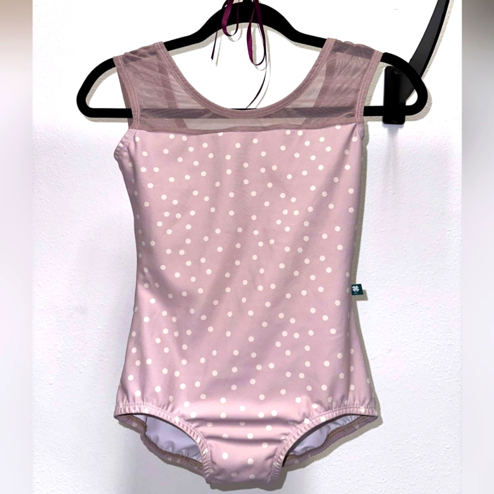 Luckyleo Blush Pink with Dots